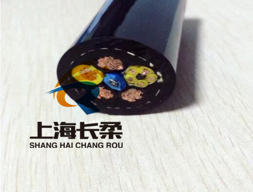 抗拉抗扭耐磨卷筒電纜廠家(帶鋼絲）